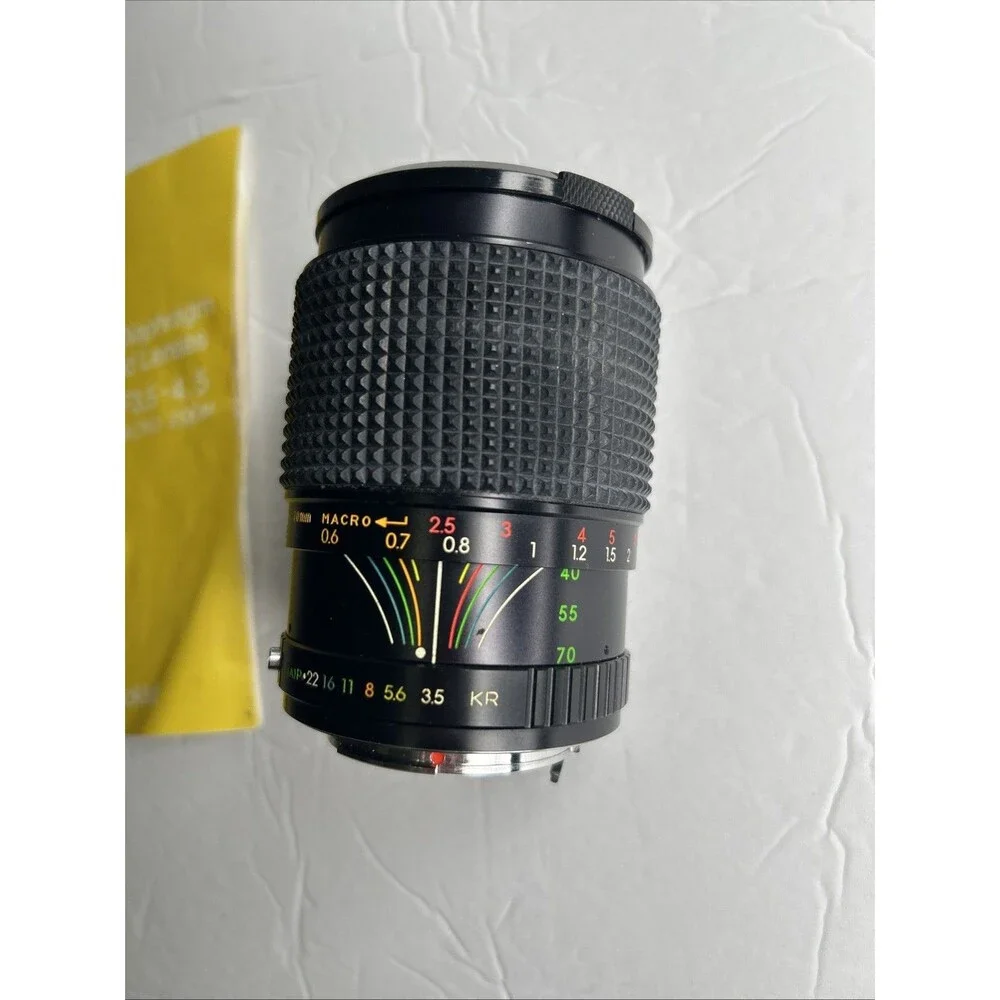 Albinar ADG 28-70MM 1:3.5-4.5 Macro Zoom One Touch Camera Lens With Booklet